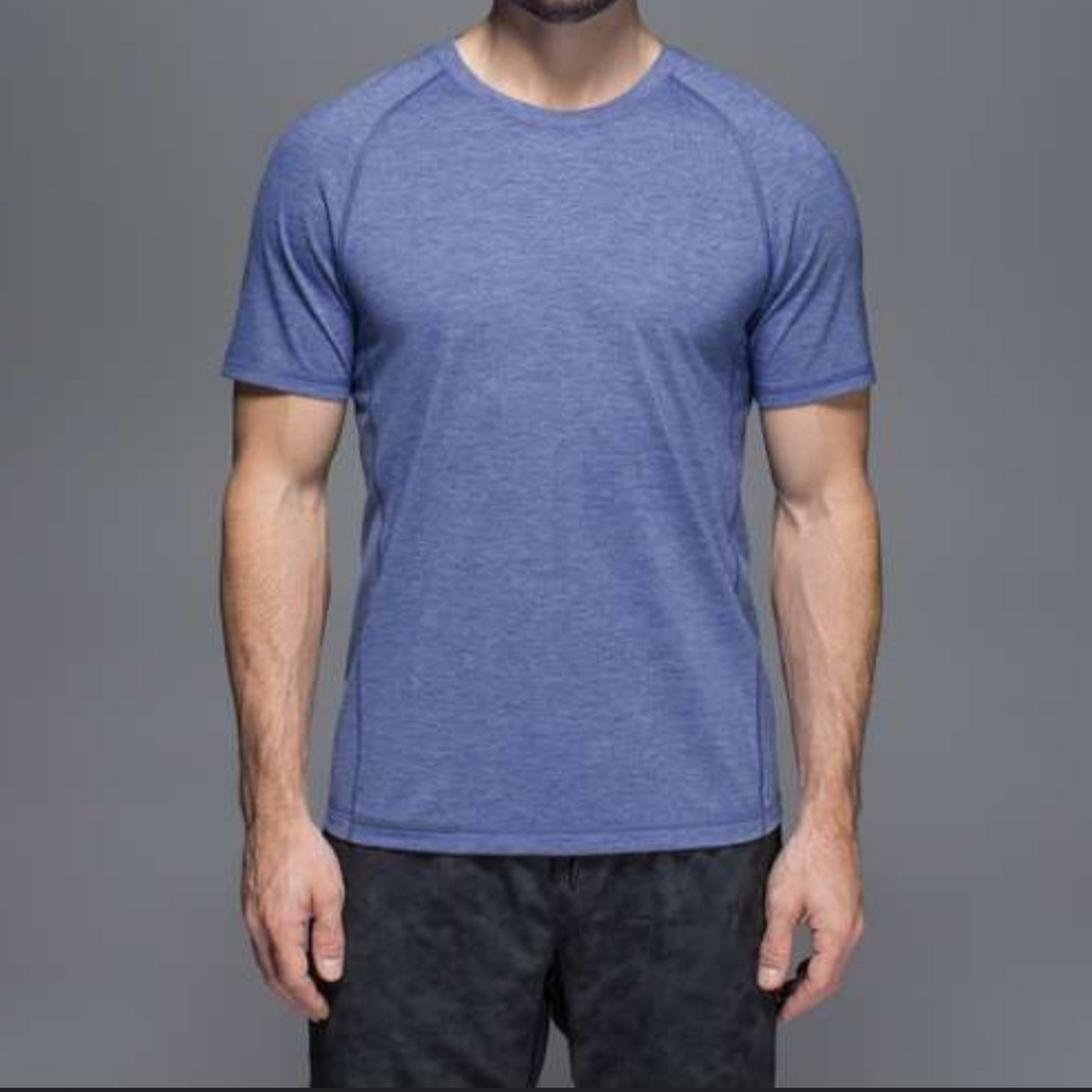 NWT Mondetta Outdoor Project Short Sleeve Athletic t-shirt tee Blue XL